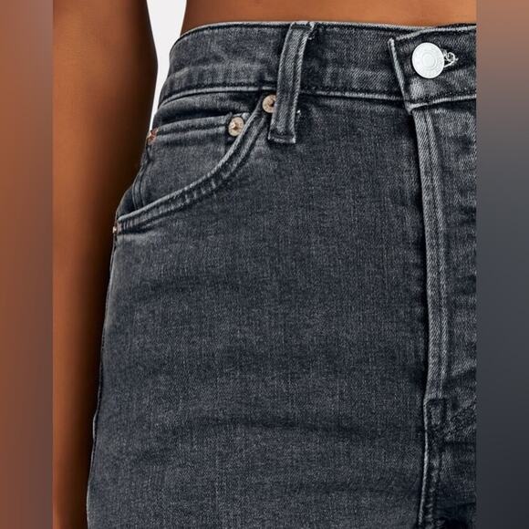 Re/Done Black Ankle & Cropped Jeans - Picture 9 of 16